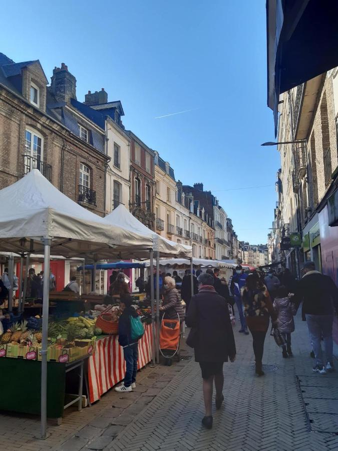 Avec Jardinet Sans Vis A Vis Plein Centre Ville Au Rdc 350M De La Plage ディエップ エクステリア 写真